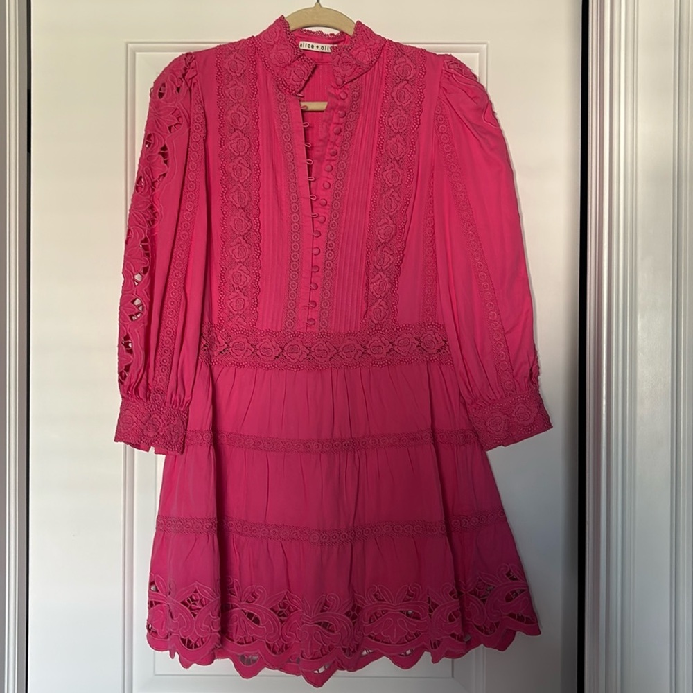 Alice and Olivia Clark Dress